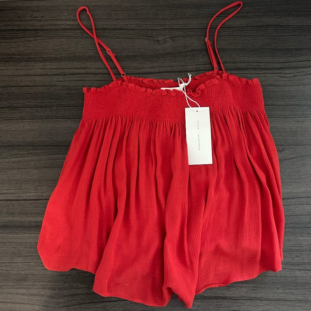 Lush Red Top
